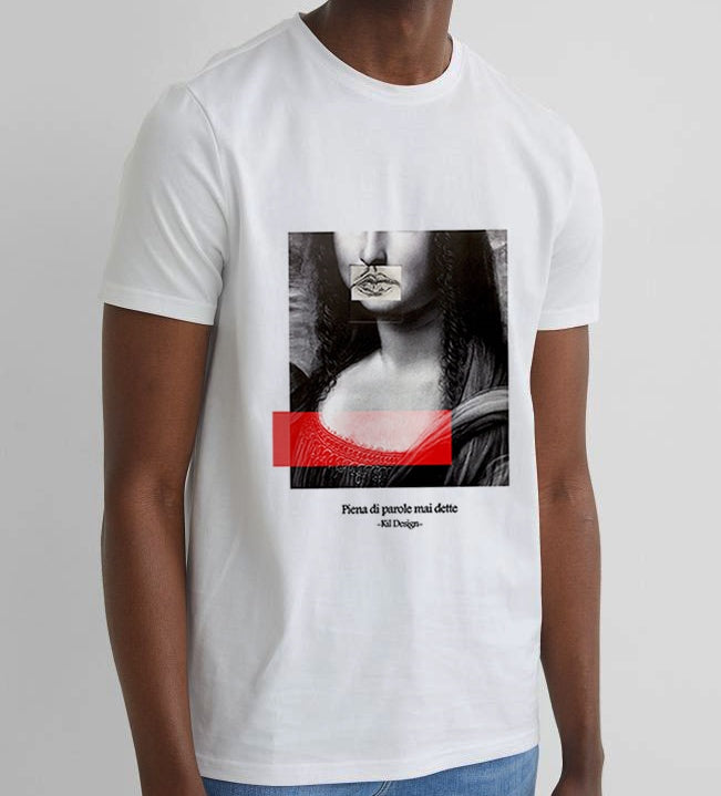 Maglietta Personalizzata "Piena di Parole Mai Dette" - Kil Design Brand